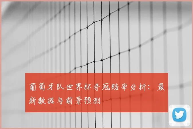 葡萄牙队世界杯夺冠赔率分析:最新数据与前景预测